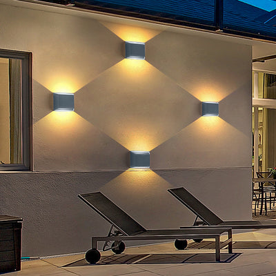 Modern Minimalist Waterproof LED Wall Light for Outdoor