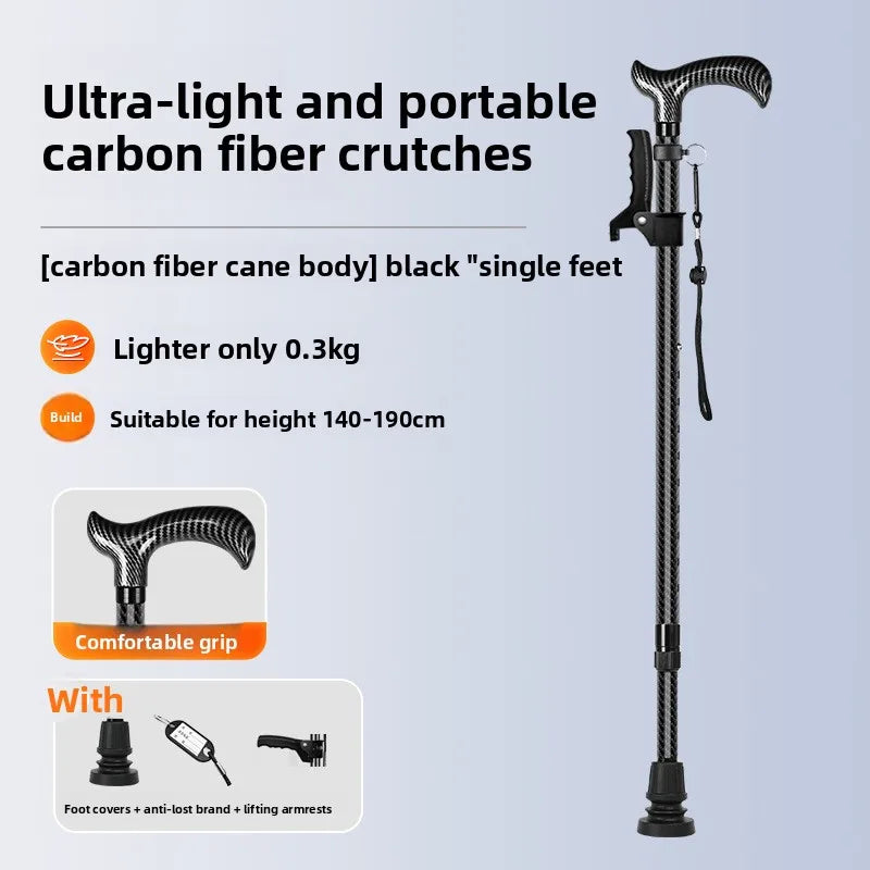 Carbon Fiber Walking Cane for Elderly