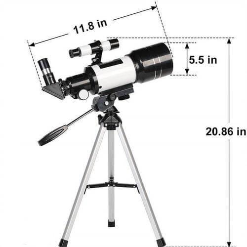 Astronomical Telescope with Tripod