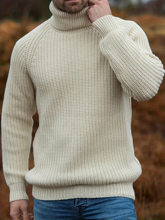 Men’s Warm Turtleneck Sweater