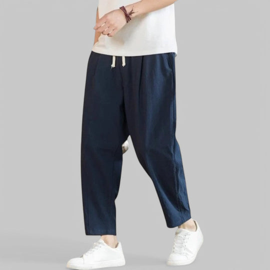 Men’s Cropped Casual Trouser