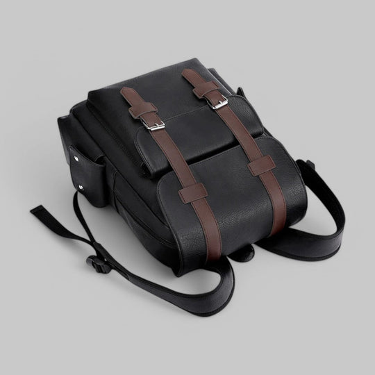 PU Leather Laptop Backpack