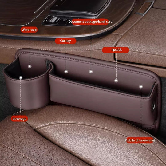 Car Seat Gap Filler and Organizer for Driver and Passenger 2 Pack