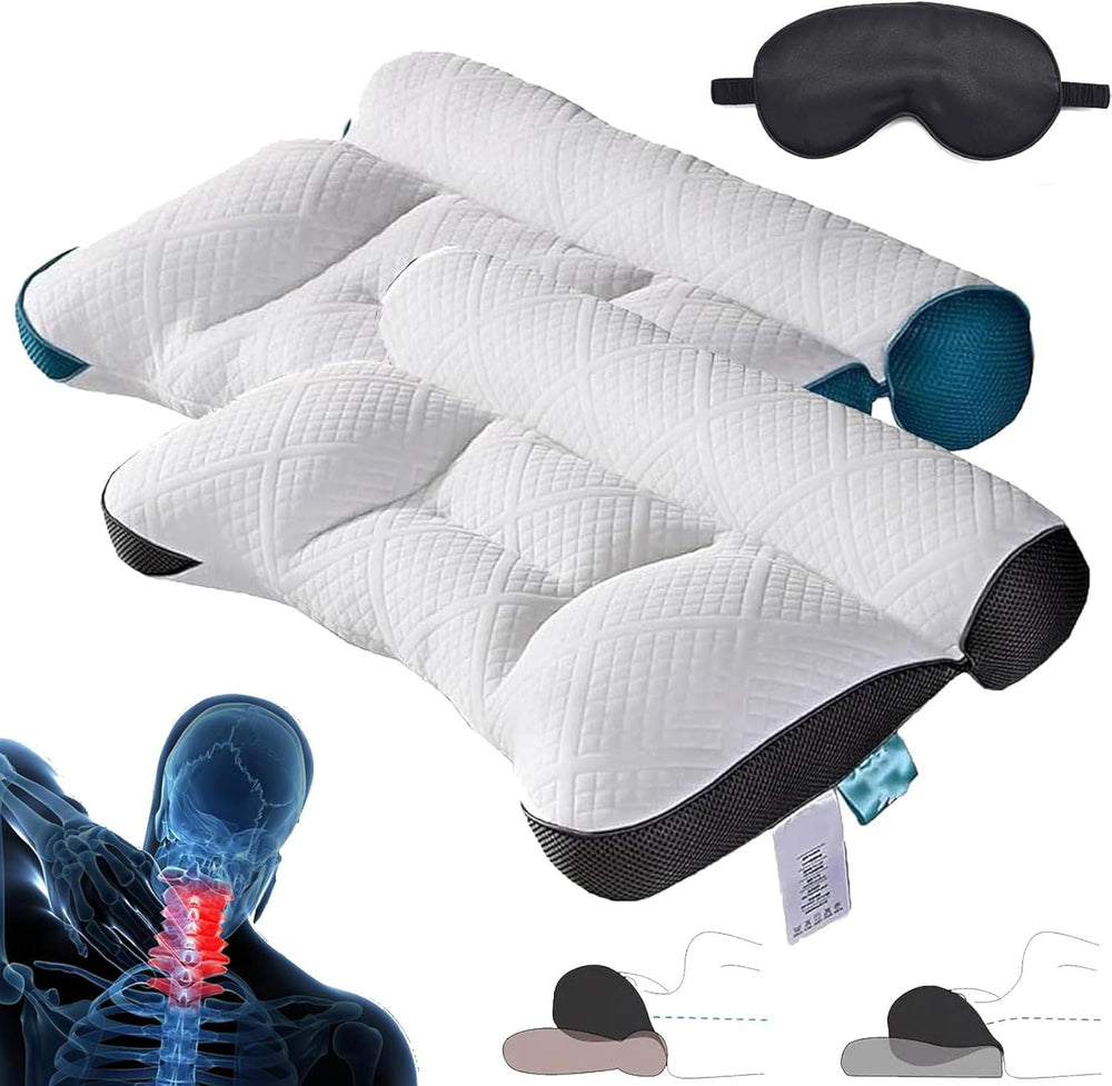 Ergonomic Goose Down Pillow