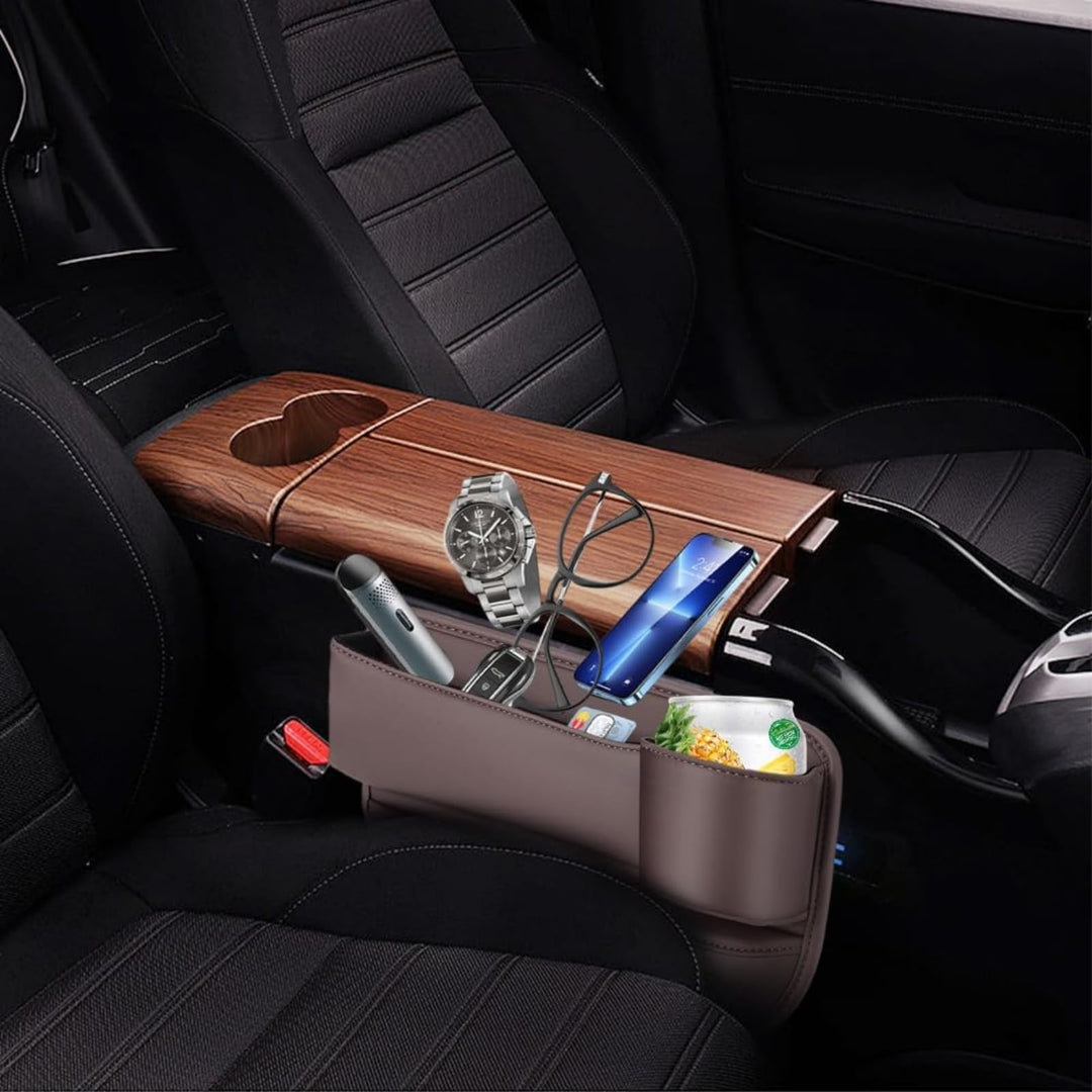 Car Seat Gap Filler and Organizer for Driver and Passenger 2 Pack