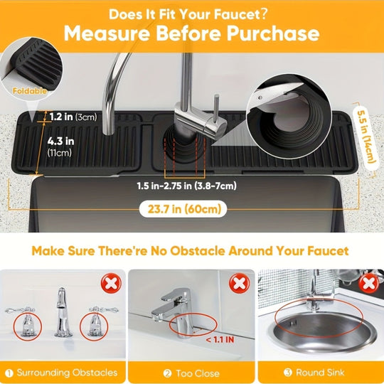 Kitchen Sink Splash Guard