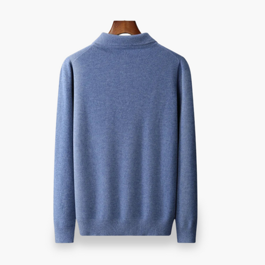 Men’s Wool Polo Sweater