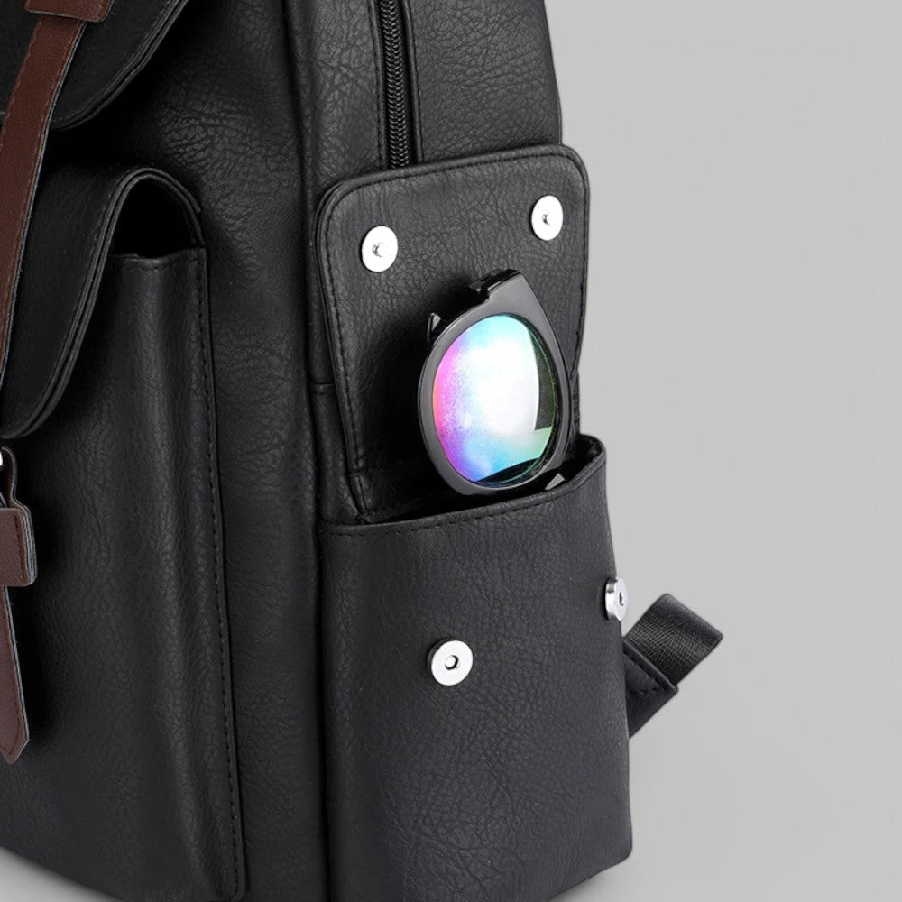 PU Leather Laptop Backpack