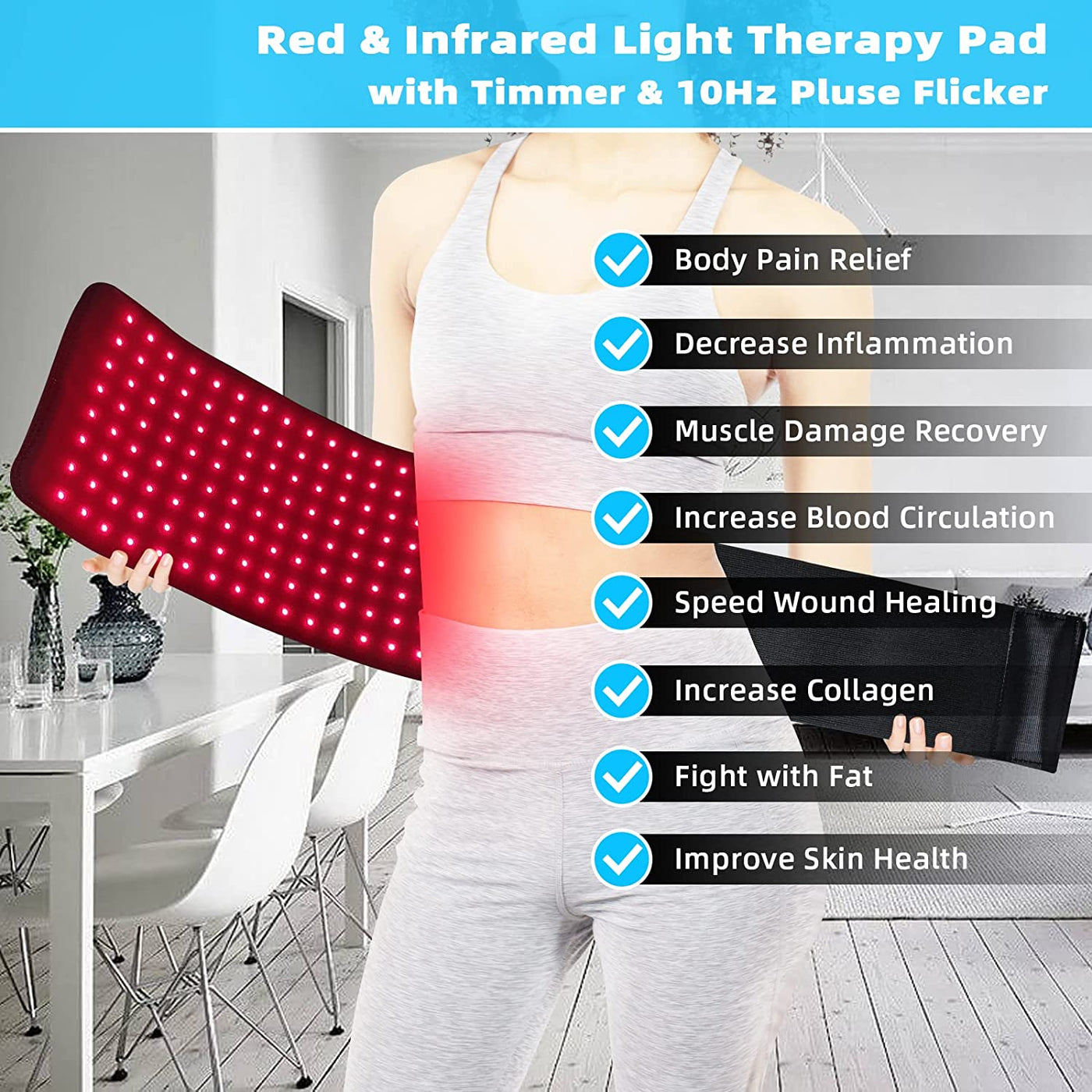 Infrared Light Therapy Belt