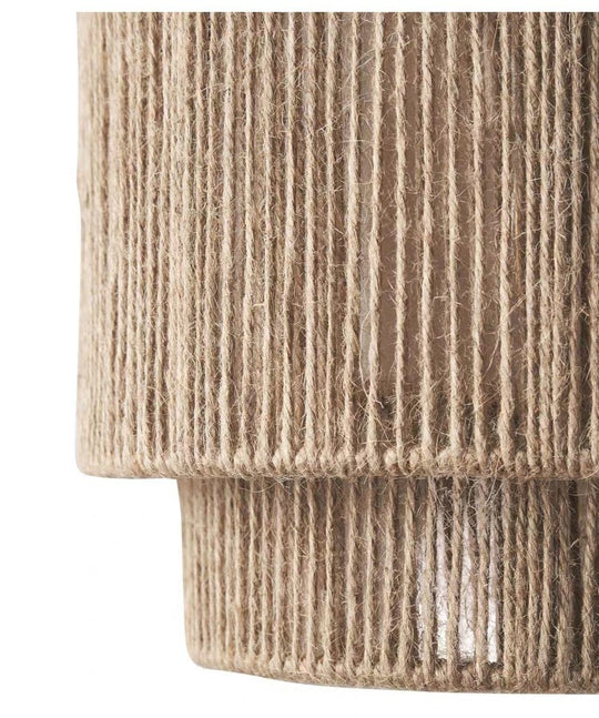 Contemporary Rattan Woven Wall Lamp