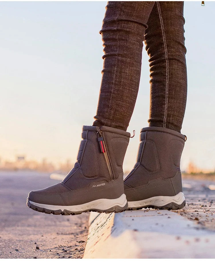 Unisex Waterproof Winter Snow Boots