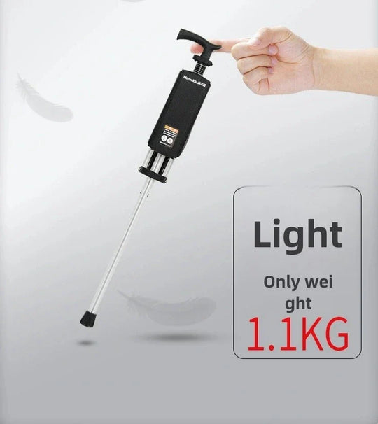 2-in-1 Folding Cane Chair for Seniors