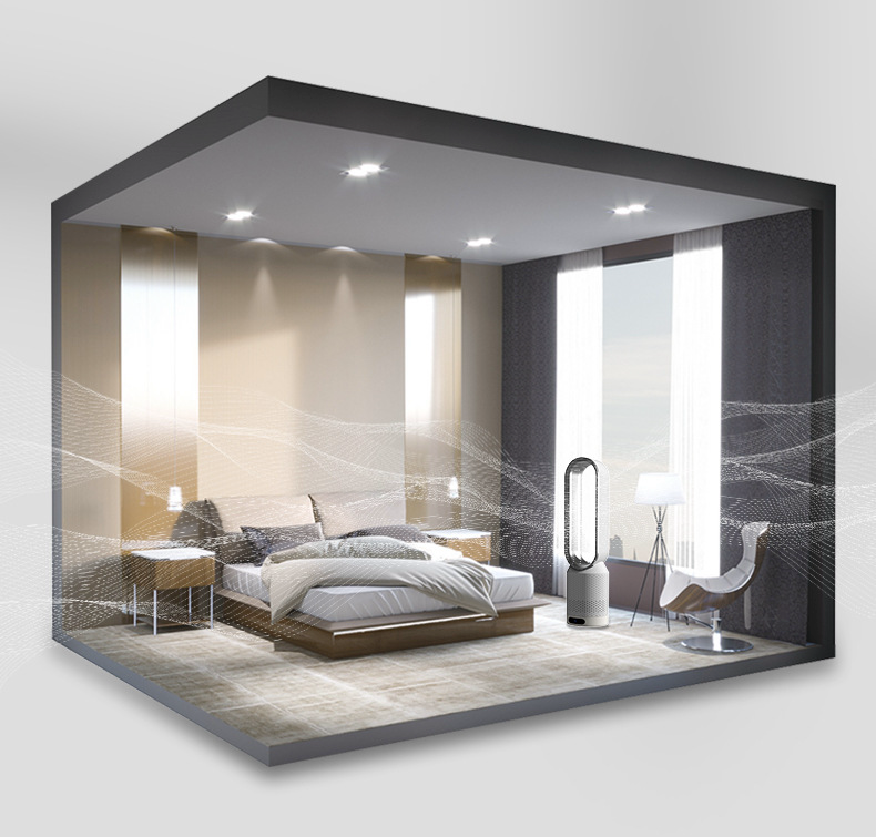 3-in-1 Bladeless Air Cooler and Purifier