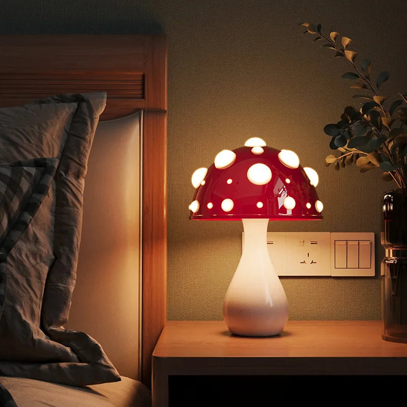 Mystical Mushroom Table Lamp