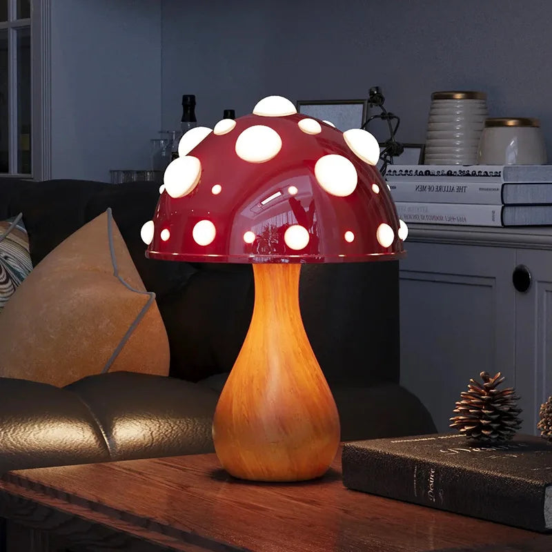 Mystical Mushroom Table Lamp