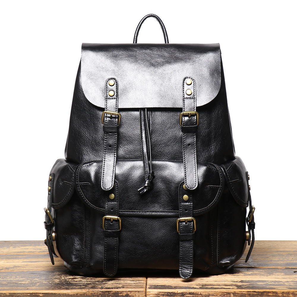 Large Vintage Travel Backpack