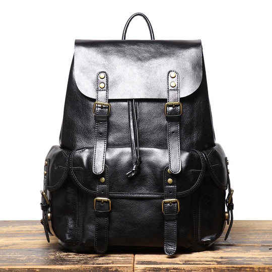 Large Vintage Travel Backpack