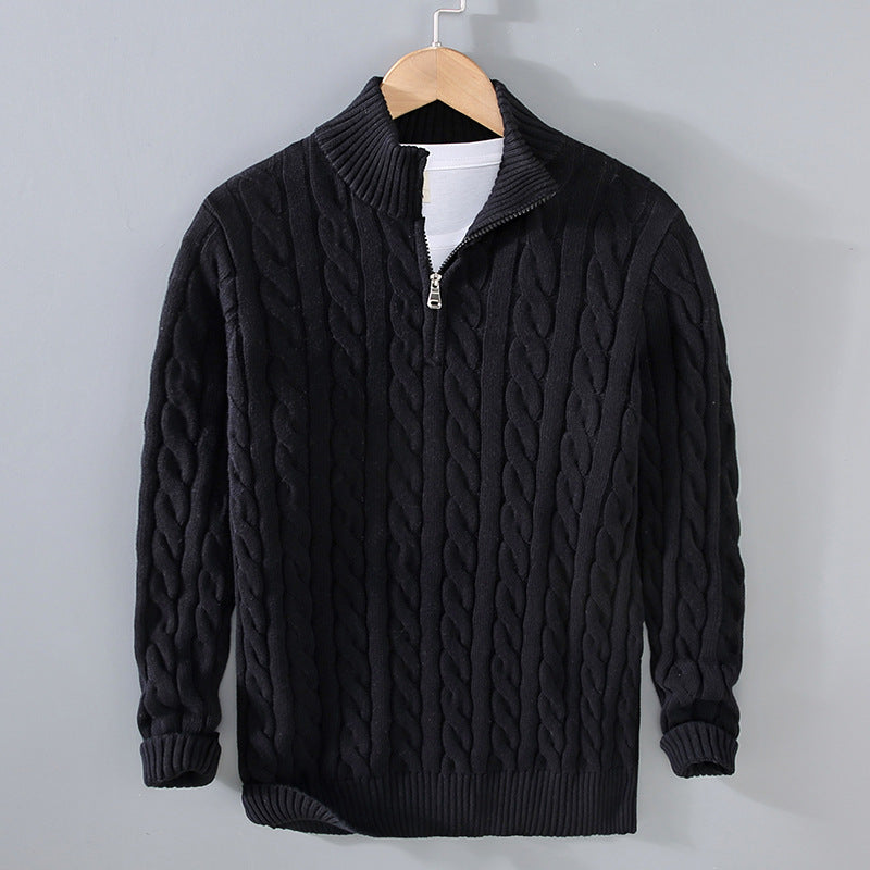 Men’s Winter Cable Knit Sweater