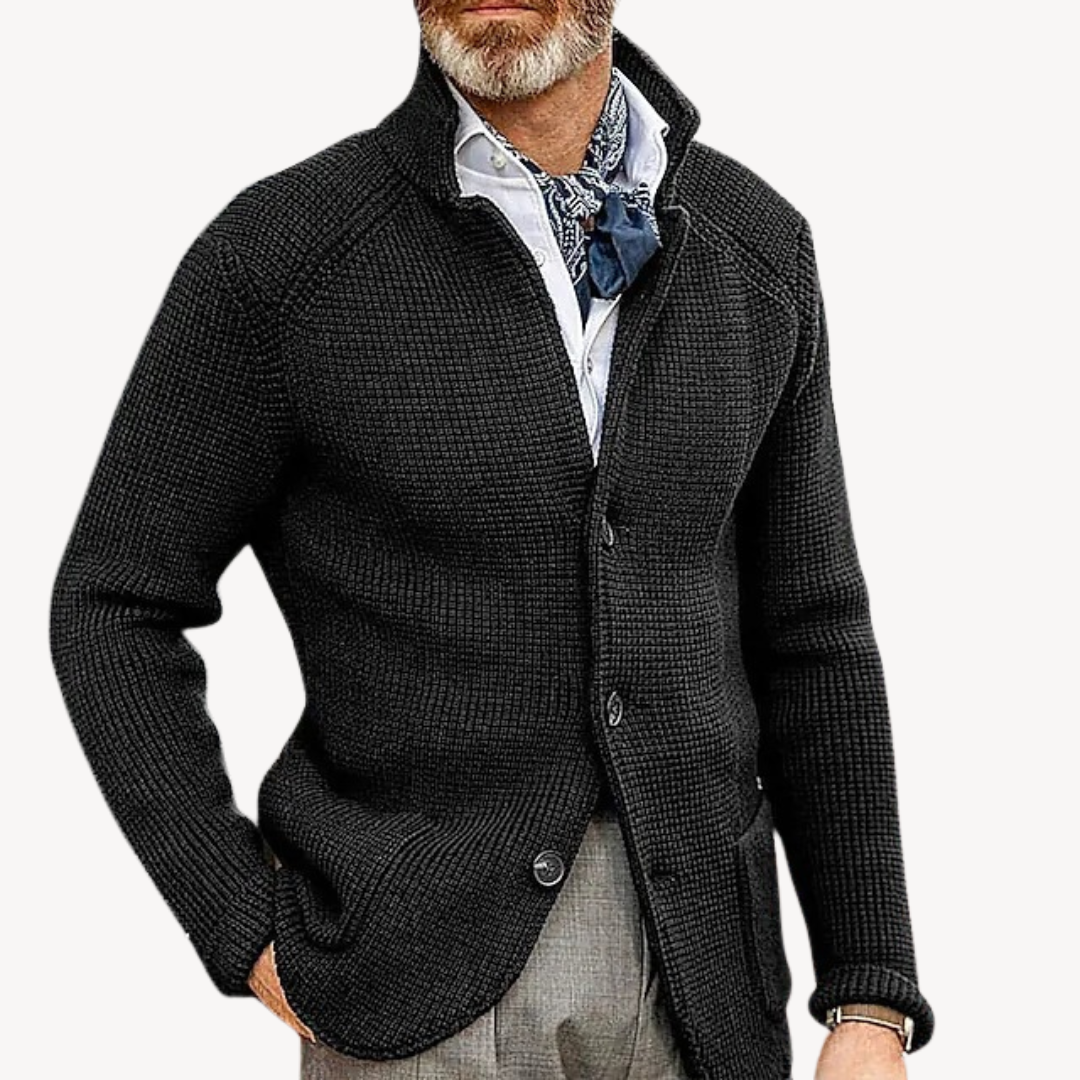 Men’s Knitted Wool Cardigan