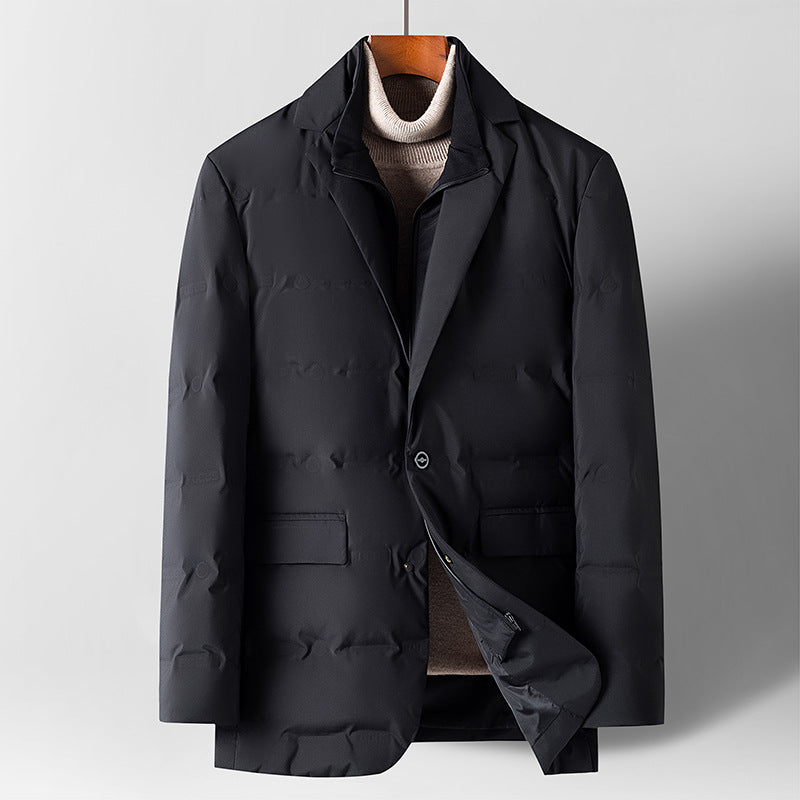 Men’s Puffer Blazer Jacket