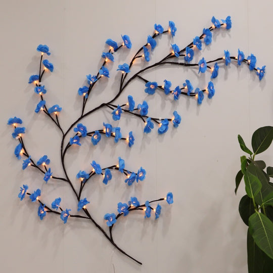 Floral Branch Wall Light