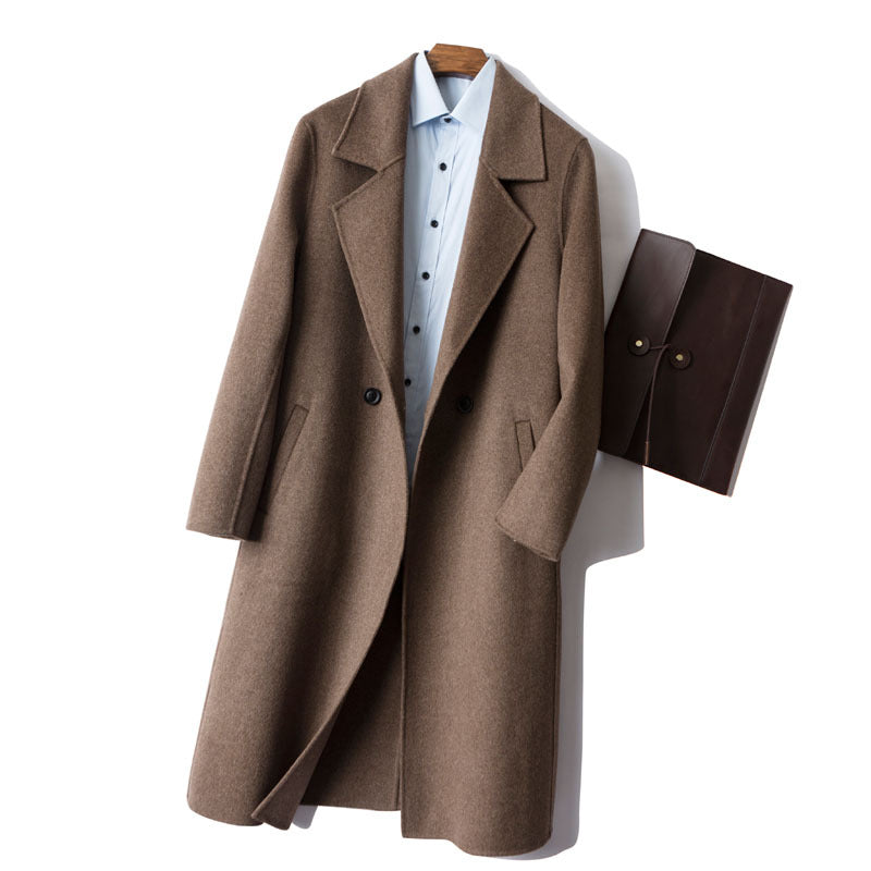 Men’s Pure Wool Overcoat