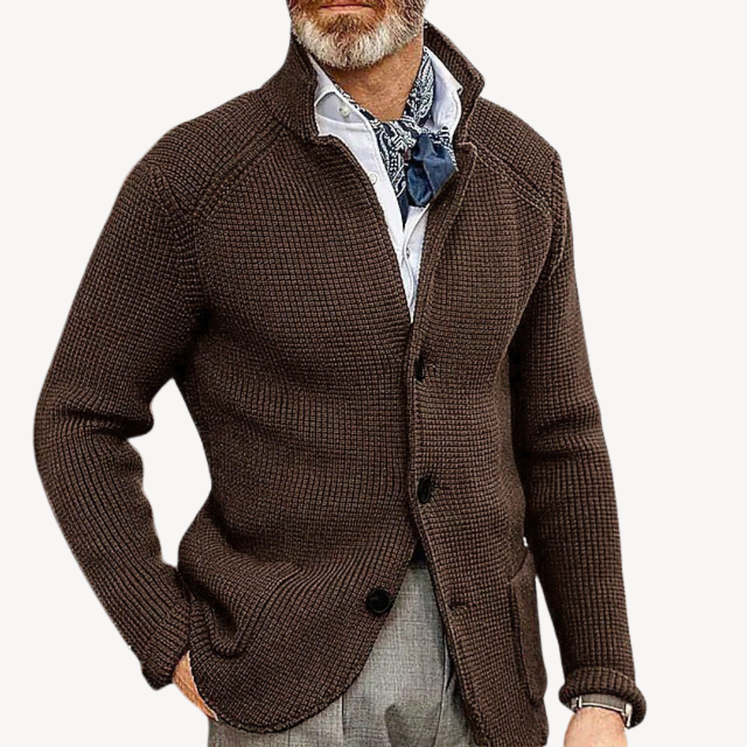 Men’s Knitted Wool Cardigan
