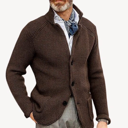Men’s Knitted Wool Cardigan