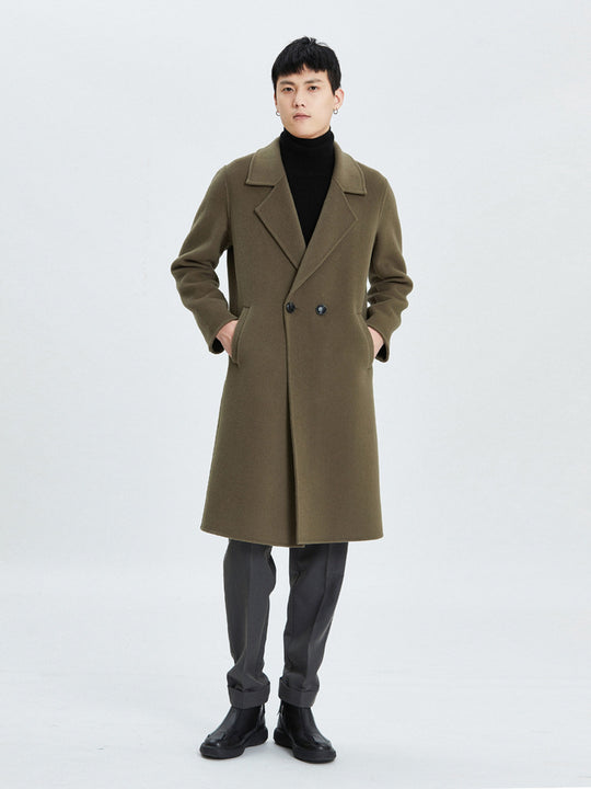 Men’s Pure Wool Overcoat