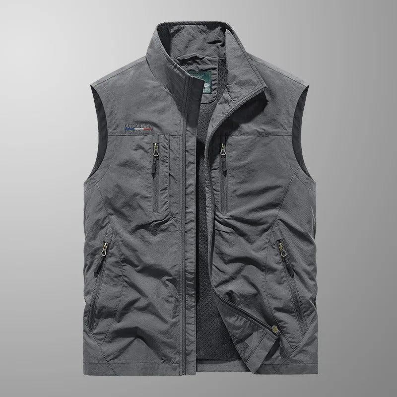 Sleeveless Utility Vest