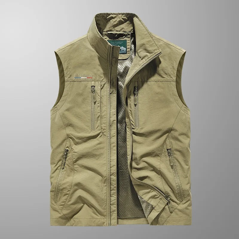 Sleeveless Utility Vest