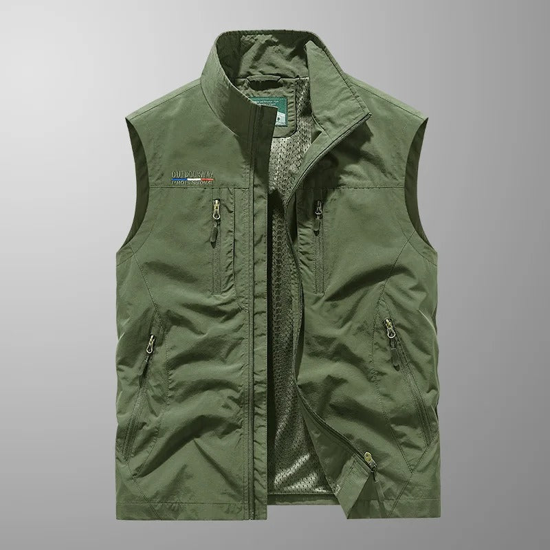 Sleeveless Utility Vest