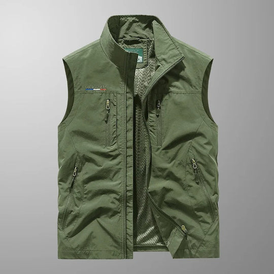 Sleeveless Utility Vest