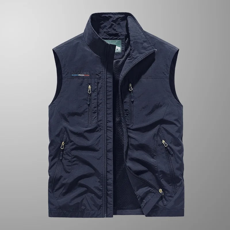 Sleeveless Utility Vest