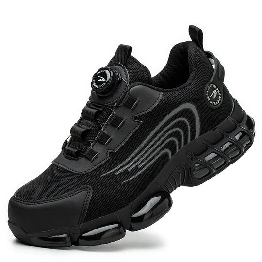 Shoes with Quick-Rotate Lace System for Work & Daily Wear