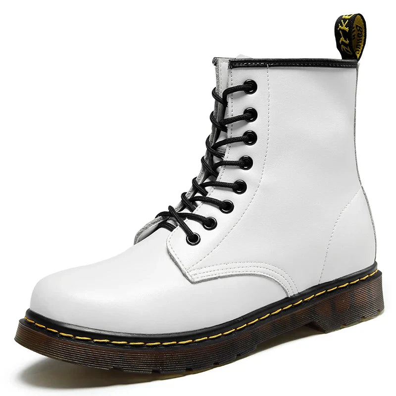 Classic British-Inspired Leather Boots for Men