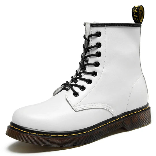 Classic British-Inspired Leather Boots for Men