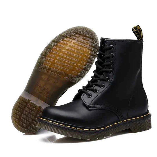 Classic British-Inspired Leather Boots for Men