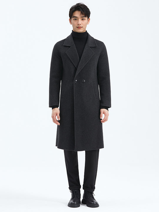 Men’s Pure Wool Overcoat