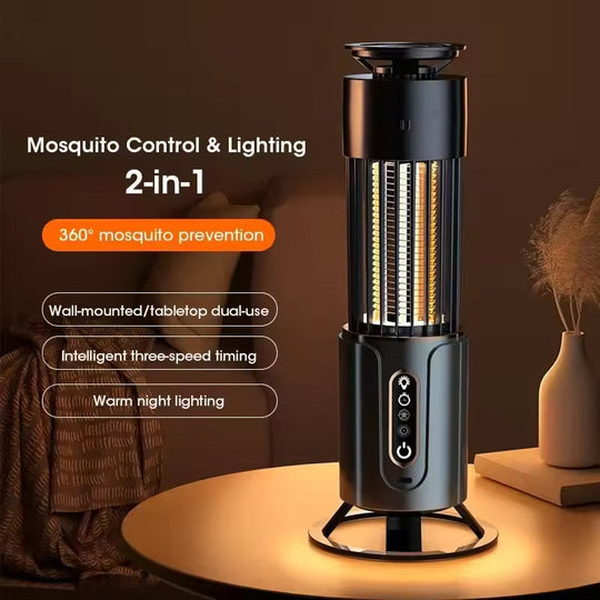 BuzzVolt — Rechargeable Mosquito Killer & Night Light