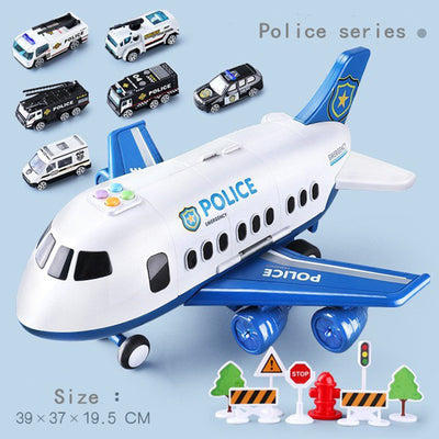 Extra Large Airplane Vehicle Playset - Getitt