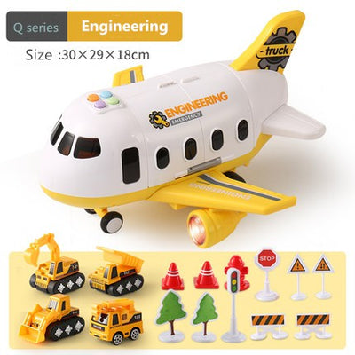 Extra Large Airplane Vehicle Playset - Getitt