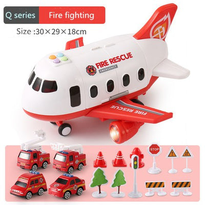 Extra Large Airplane Vehicle Playset - Getitt