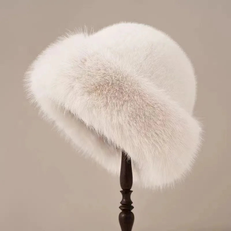 Cozy Fur Winter Hat for Women