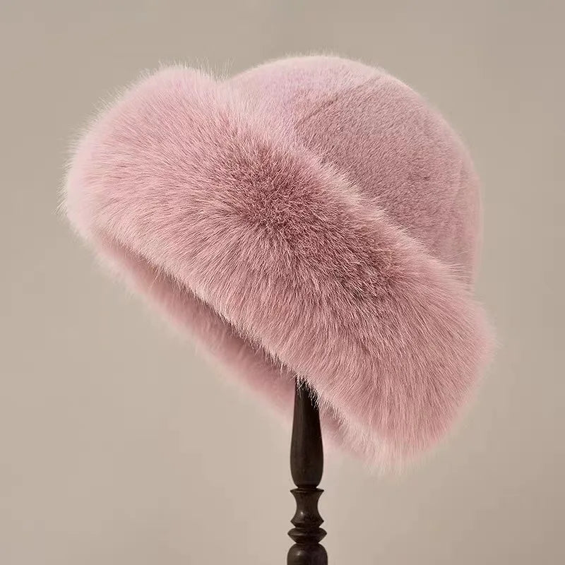 Cozy Fur Winter Hat for Women