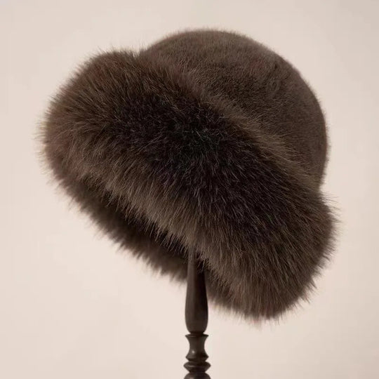 Cozy Fur Winter Hat for Women