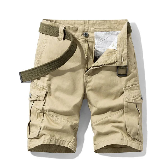 Men’s Cargo Shorts with Belt