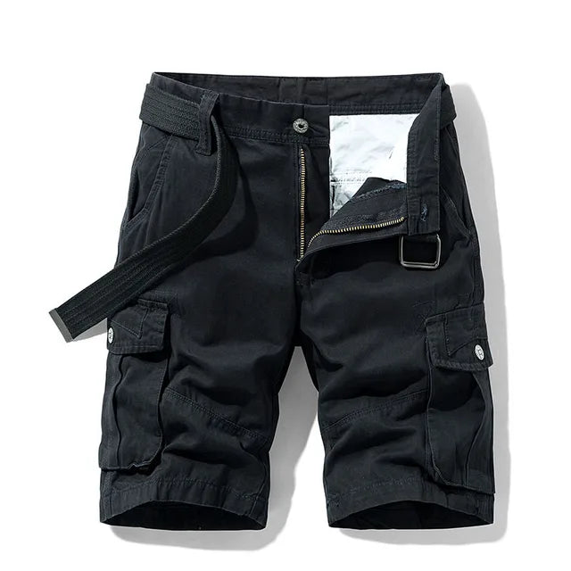 Men’s Cargo Shorts with Belt