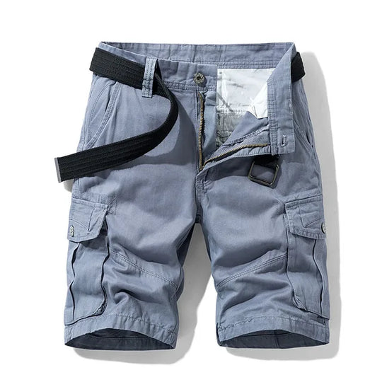 Men’s Cargo Shorts with Belt