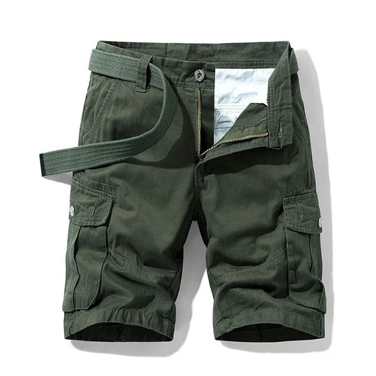 Men’s Cargo Shorts with Belt